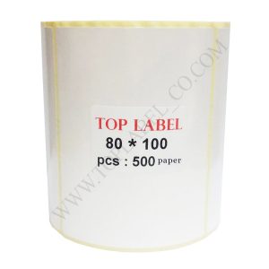 لیبل کاغذی 80*100