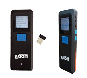 بارکد اسکنر بیسیم دو بعدی دارای صفحه نمایش برند AXIOM مدل 6290 CS