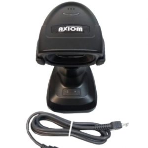 بارکد خوان نوری دو بعدی بیسیم دارای پایه شارژی آکسیوم مدل 2000 CS